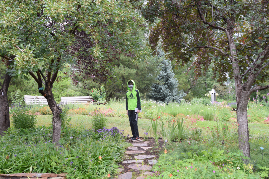 Drizzly morning at the Yampa River Botanic Park