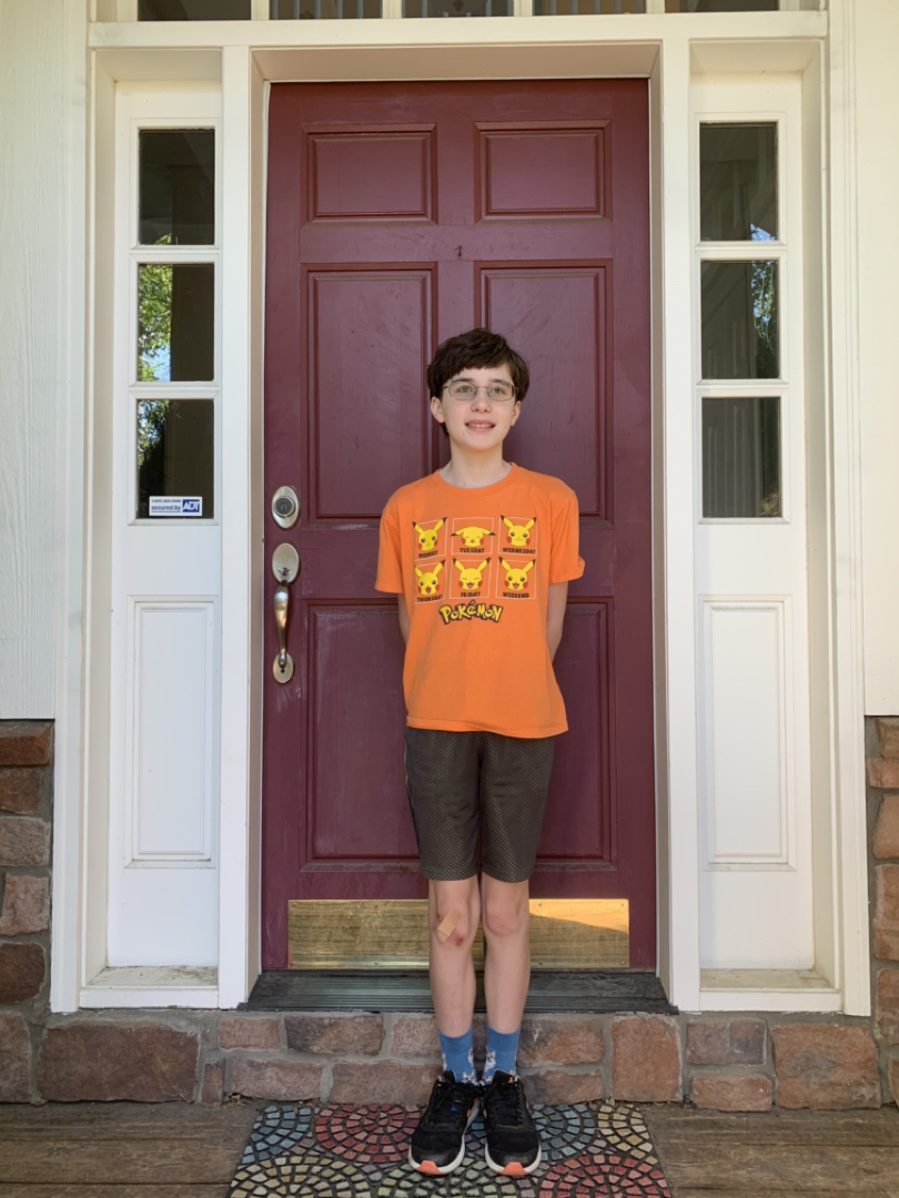 First day of 8th grade