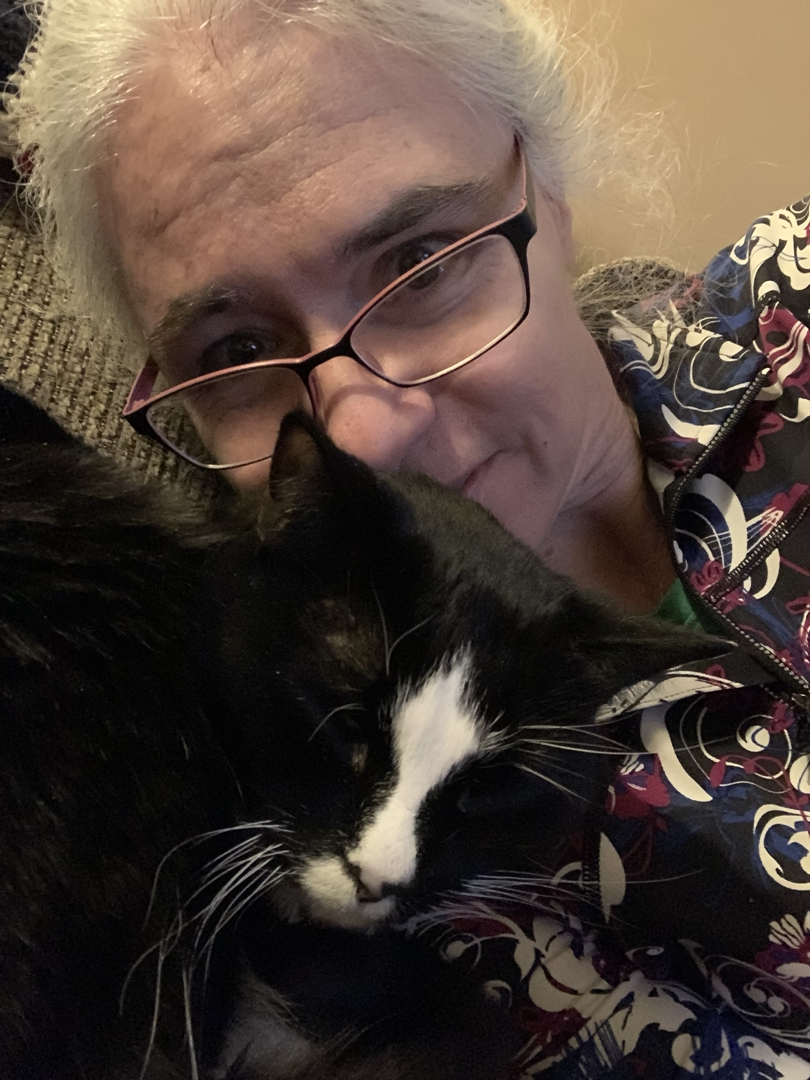 Selfie with cat