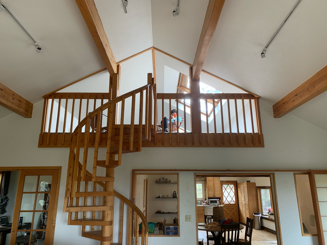 Chillaxin' in the loft