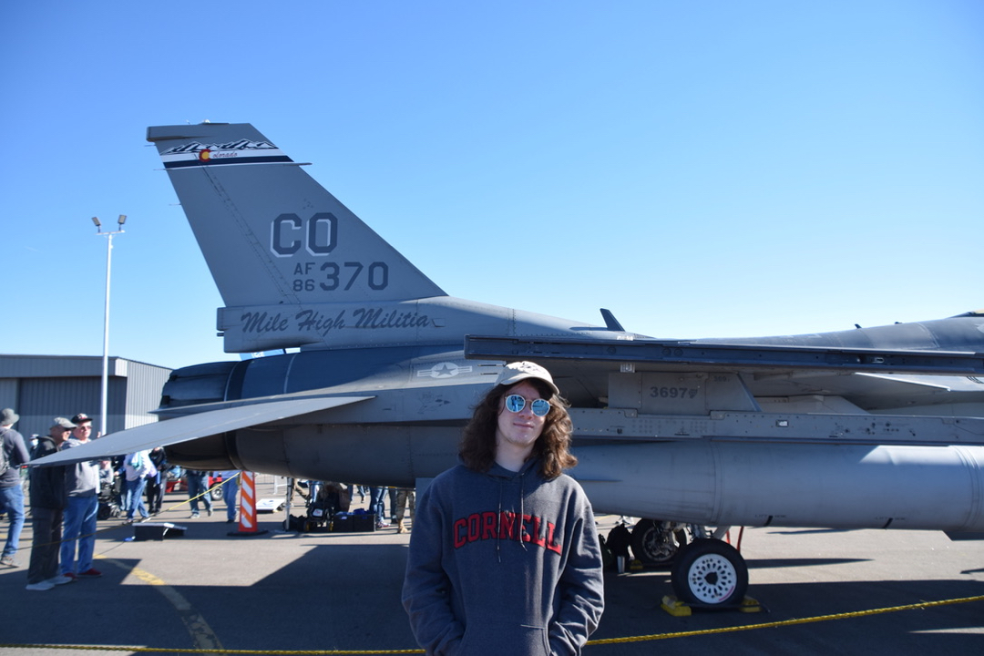 Tim at the Great Colorado Air Show