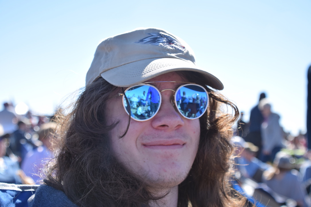 Tim is enjoying the show