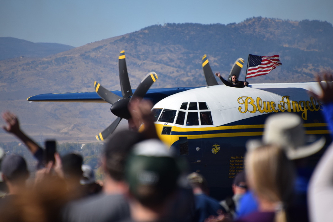 Fat Albert plays to the crowd