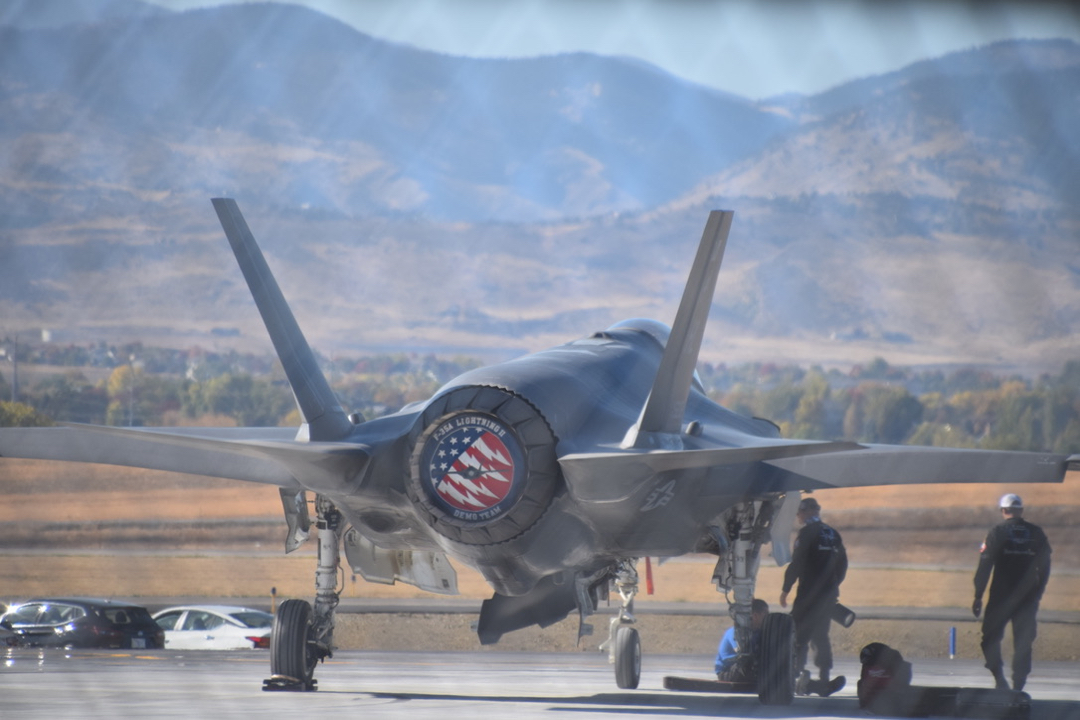 Parked F-35