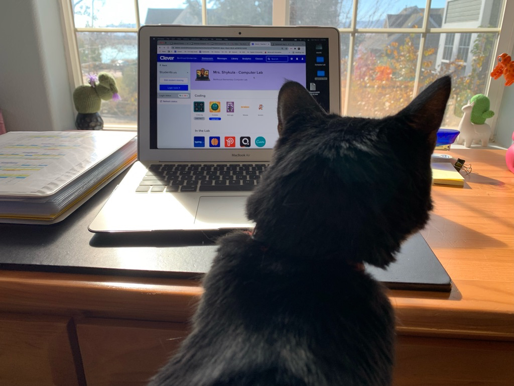 Helping plan lessons