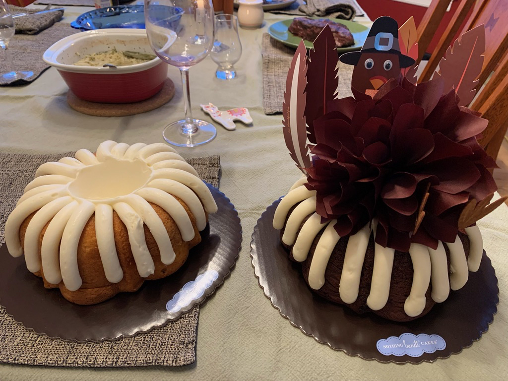 Gobble gobble bundt cakes