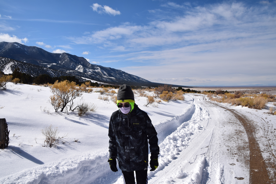 Hiking at the Great Sand Dunes National Park