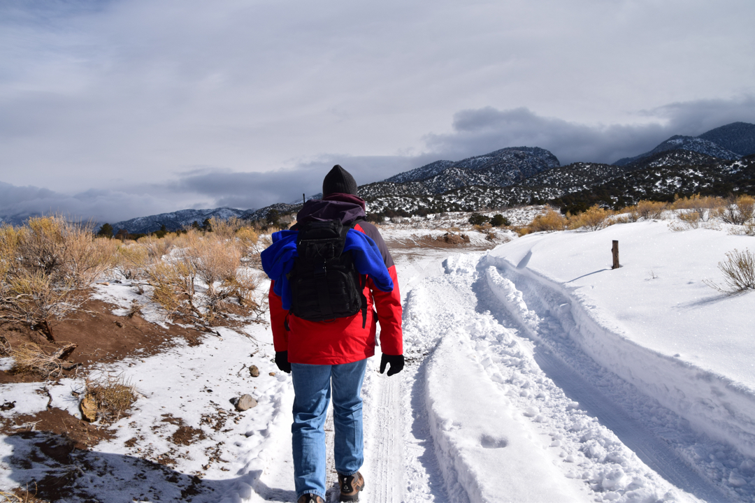Snowy road
