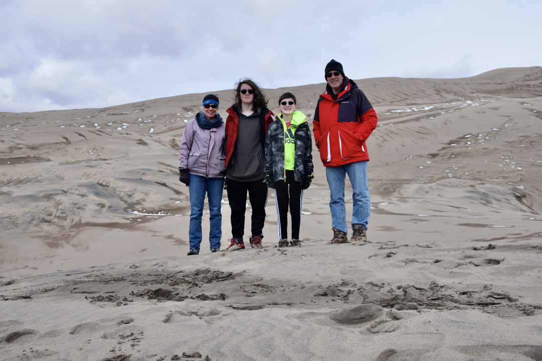 Sand dune family