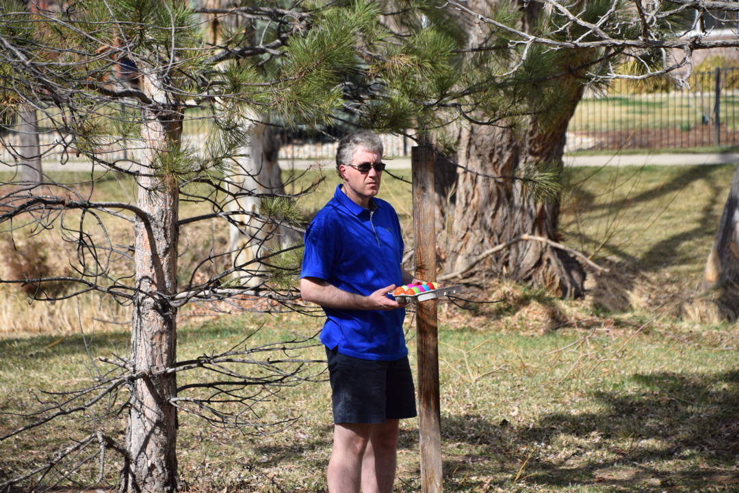 Dad pretends nonchalance