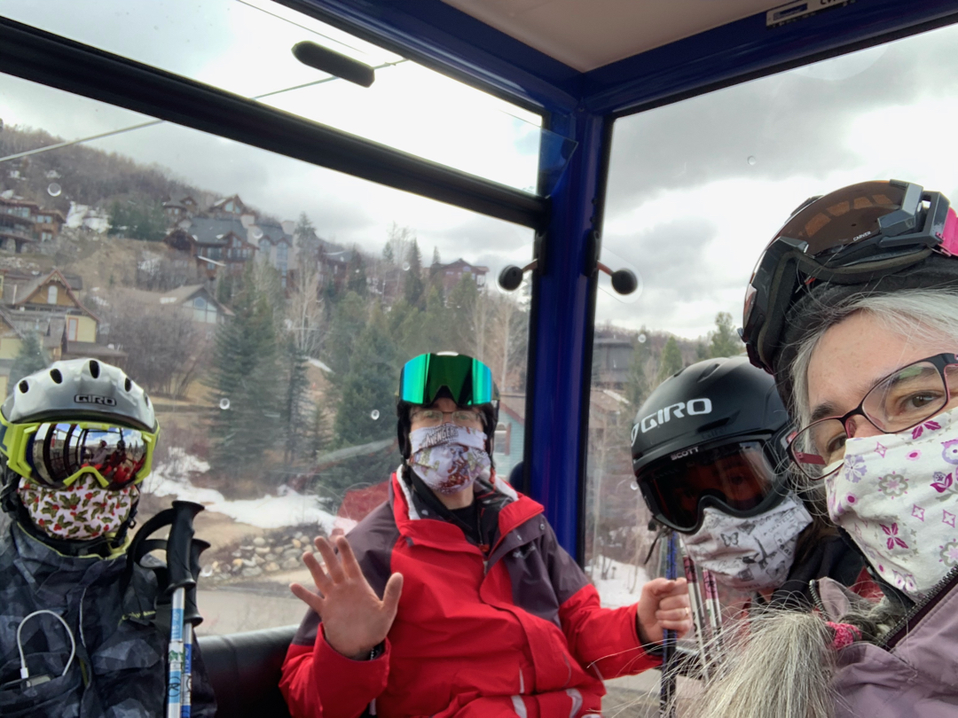 Up the gondola at Steamboat
