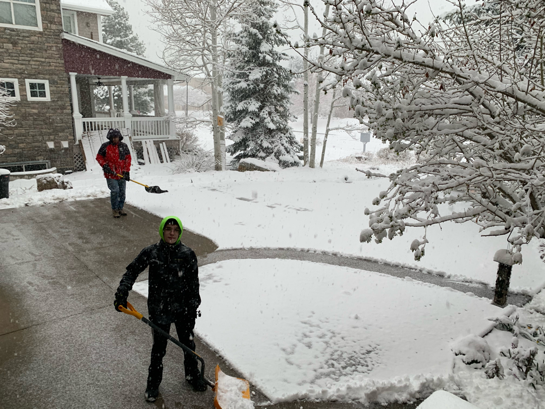 Just what Ted wanted, more snow