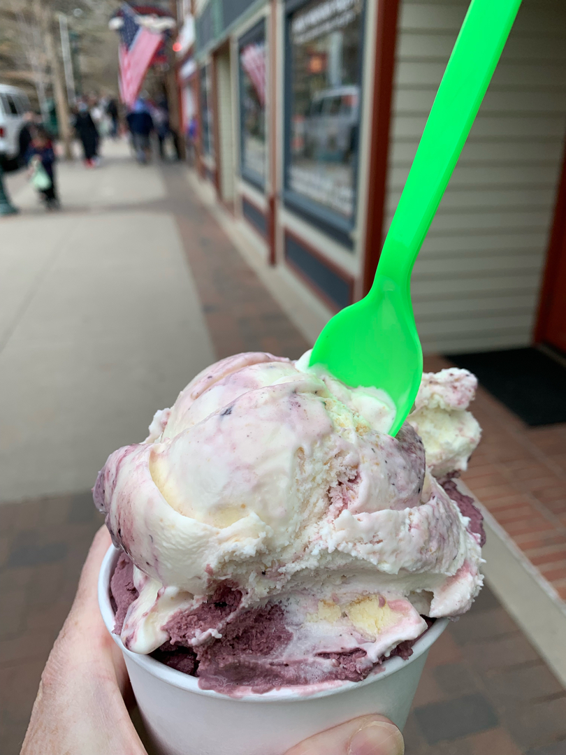 Moter's Day treat in the snow