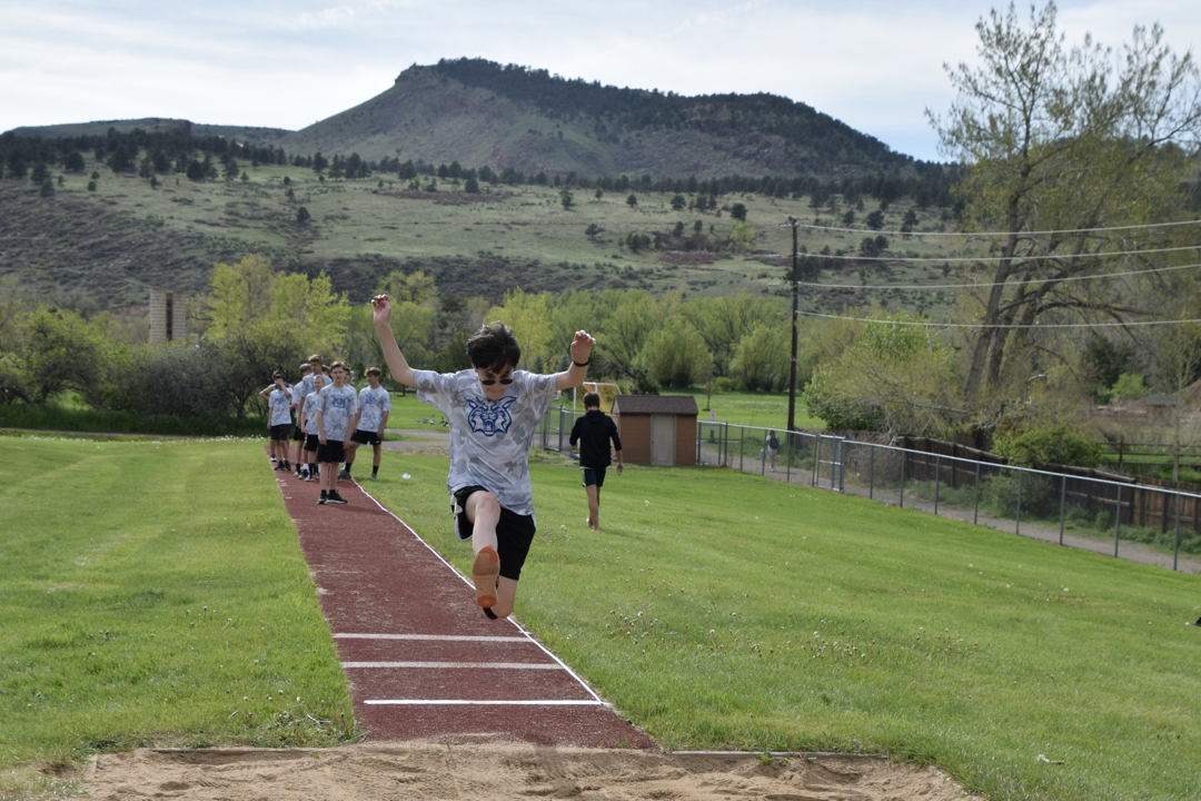 Long jump take off