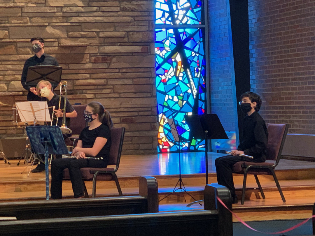 Another concert?! Ted in the Longmont Youth Symphonic Band