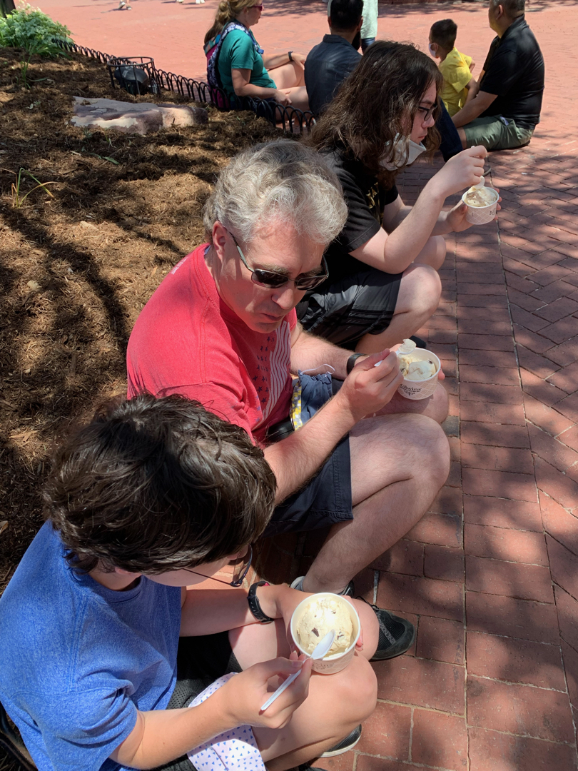 Post-burrito ice cream