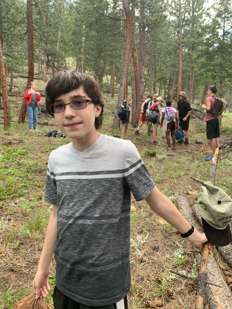 Lunch break on our Plains 2 Park trip to Button Rock Preserve