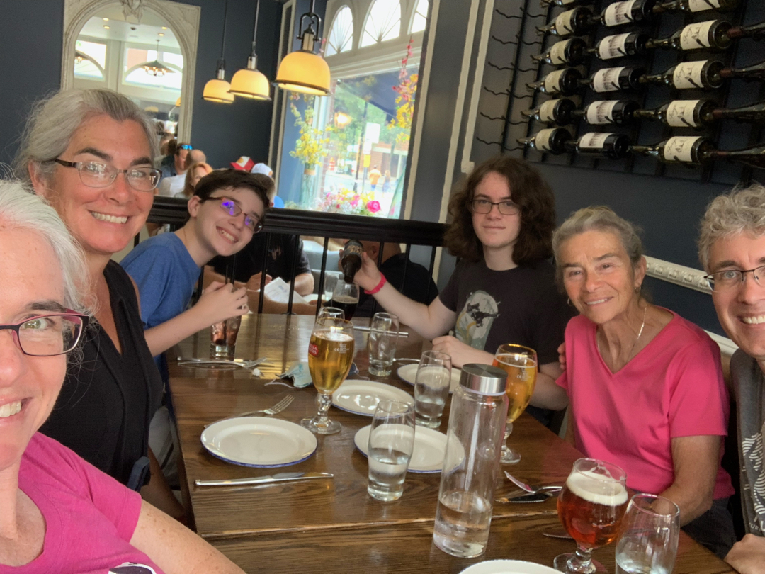 Dinner at Simeon's in Ithaca