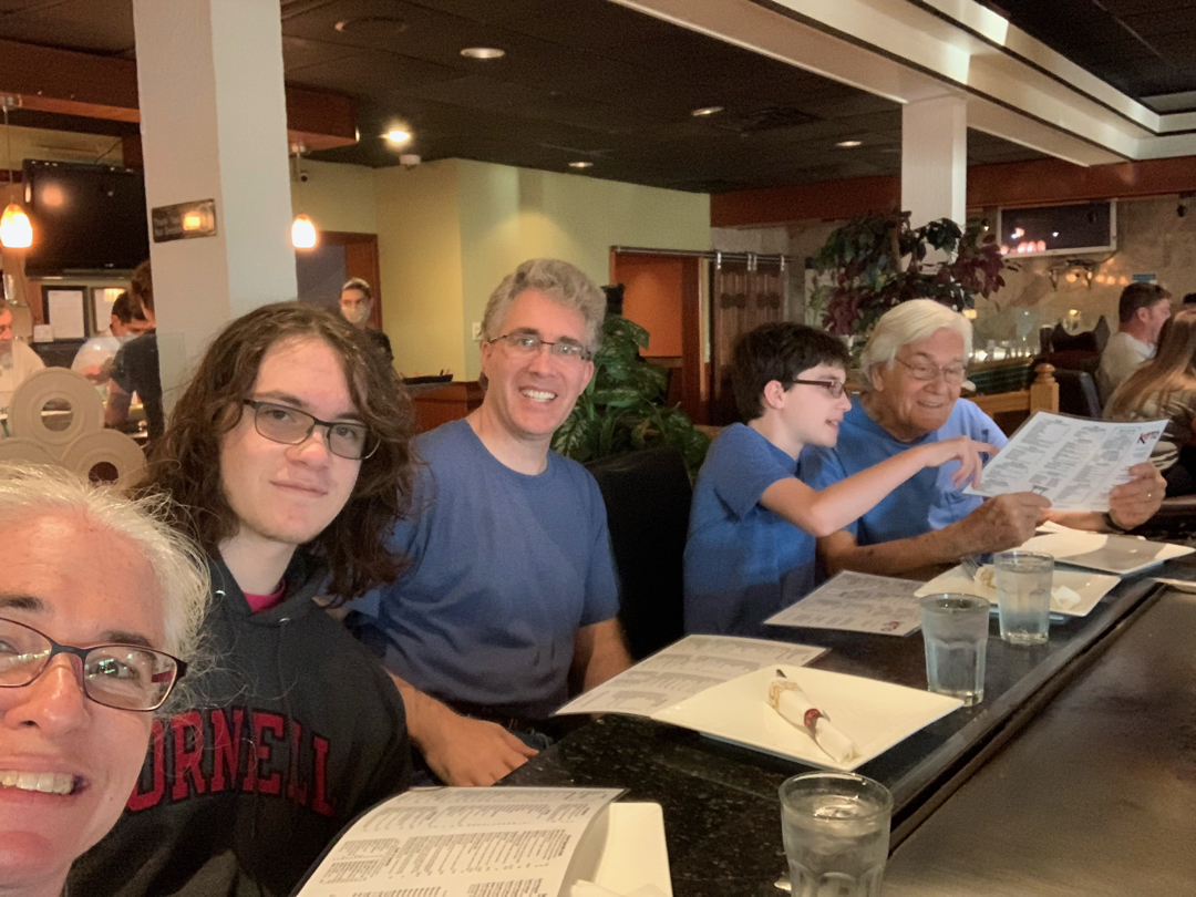 Japanese steakhouse in Burlington with Grandpa