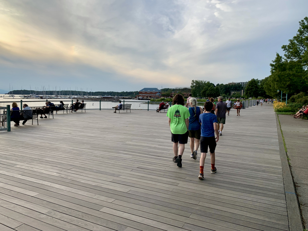 Burlington boardwalk