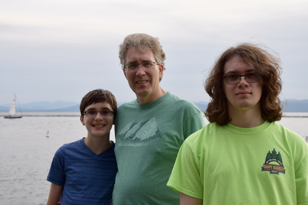 By the silver waters of Lake Champlain