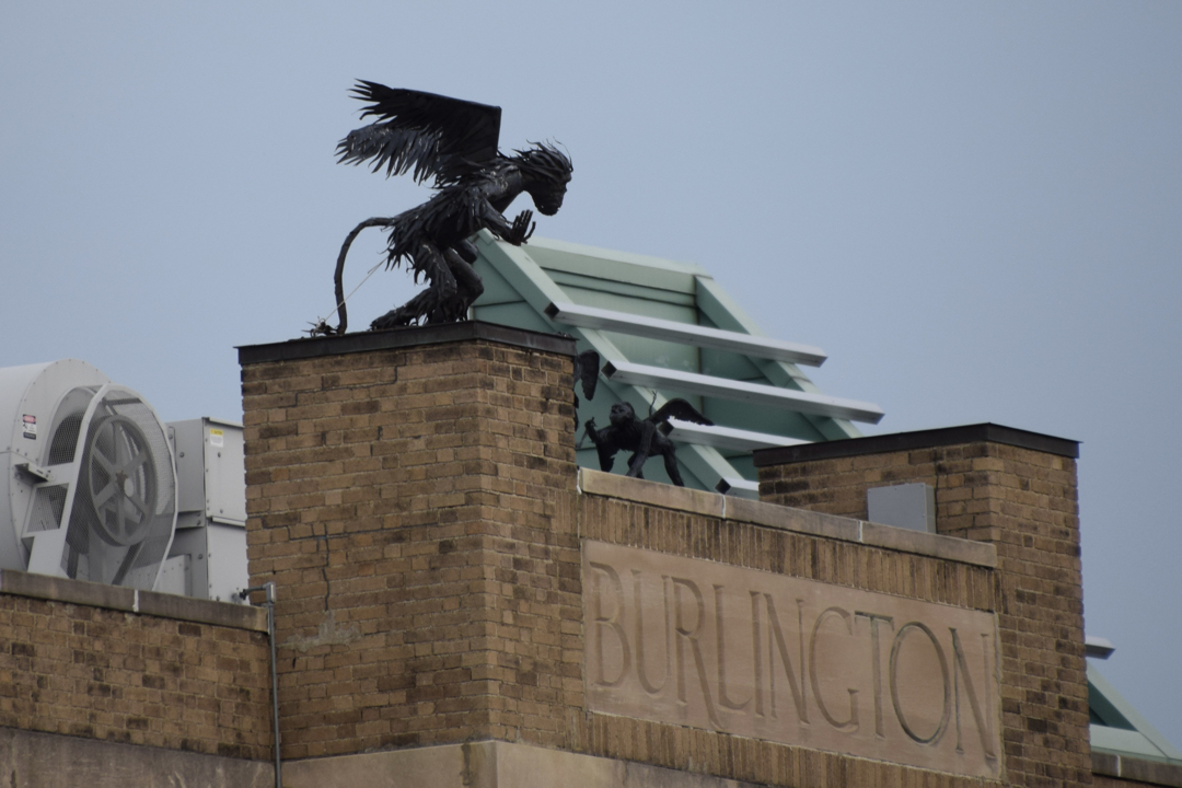 Burlington flying monkeys?