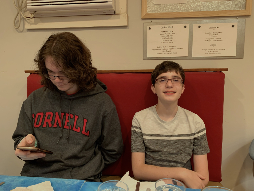 Breakfast at Sneakers in Winooski