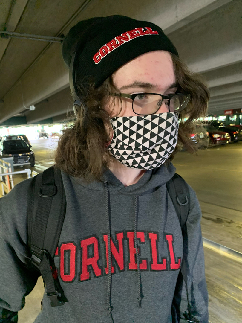 Cornell'd up and ready to fly home