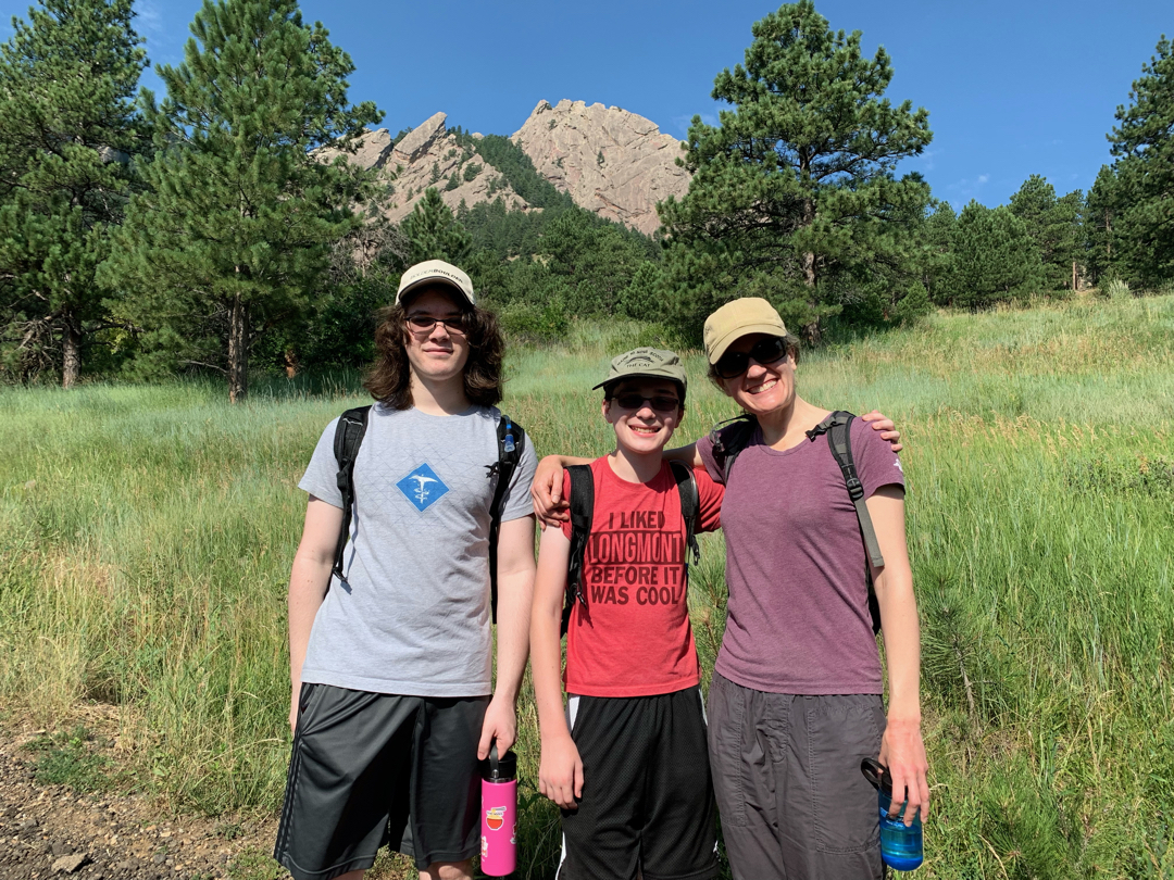 A fun hike with Jen in Boulder
