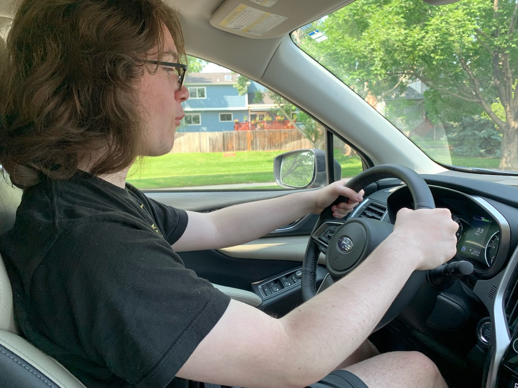 Driving my NEW Subaru?!
