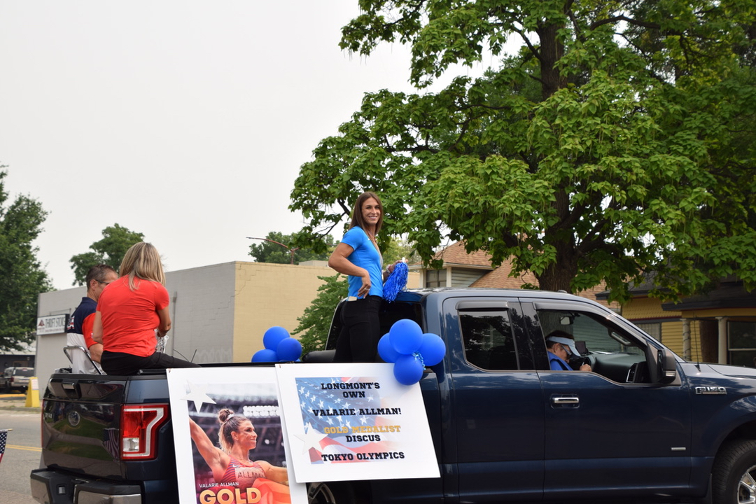 Longmont's own gold medalist!