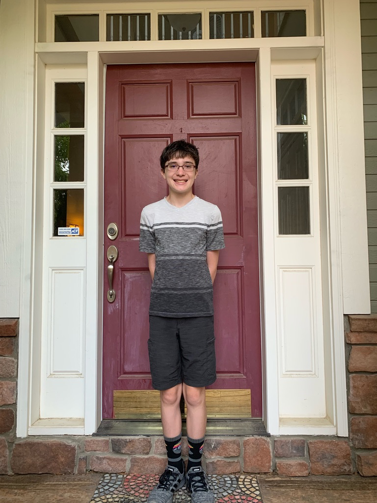 First day of high school!