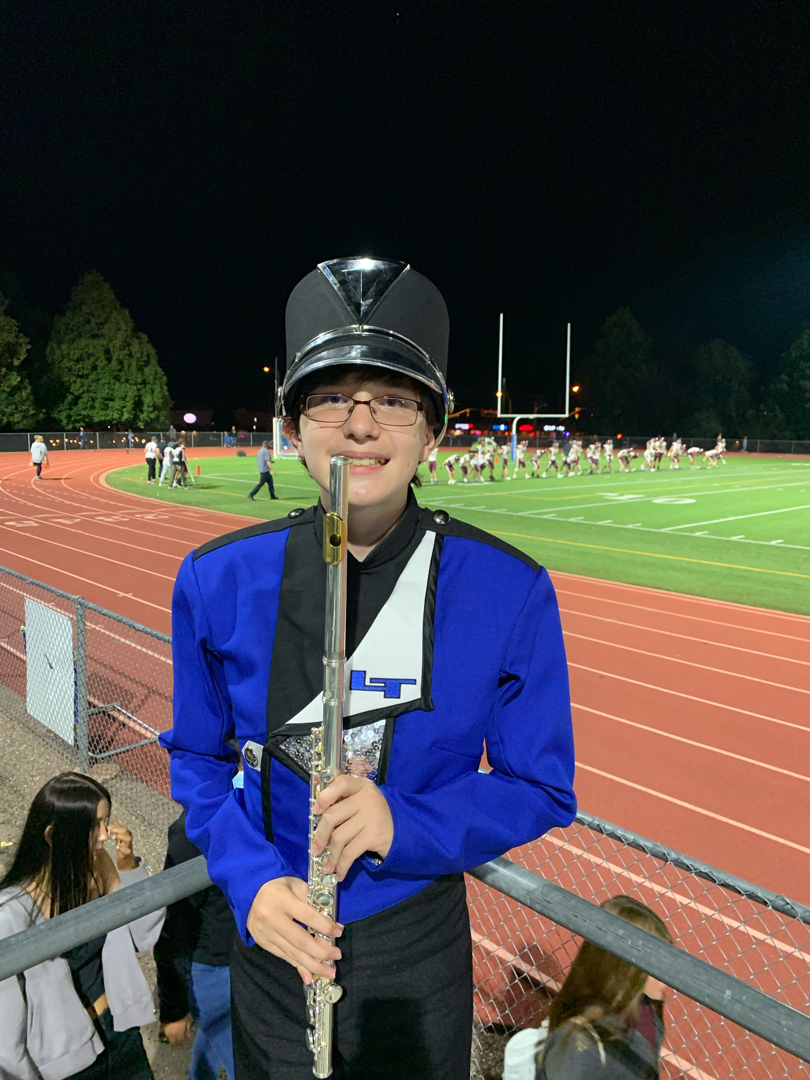 Marching band uniform!