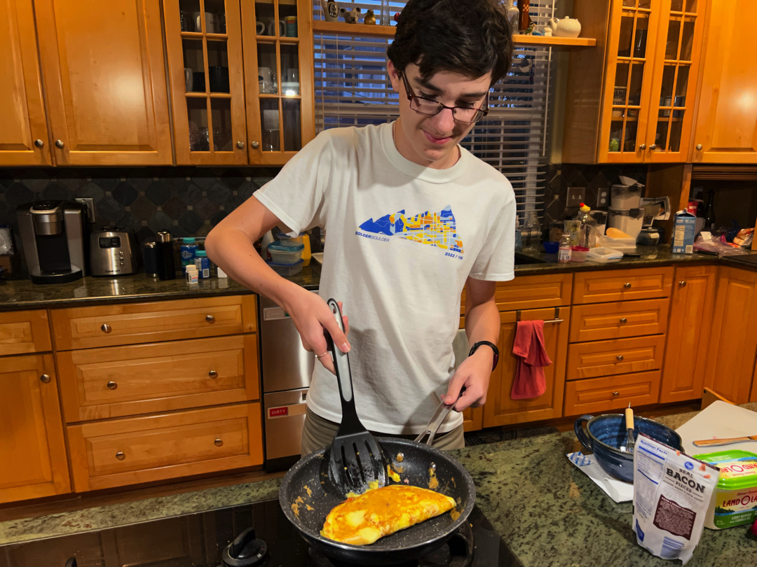 Ted the omlette master