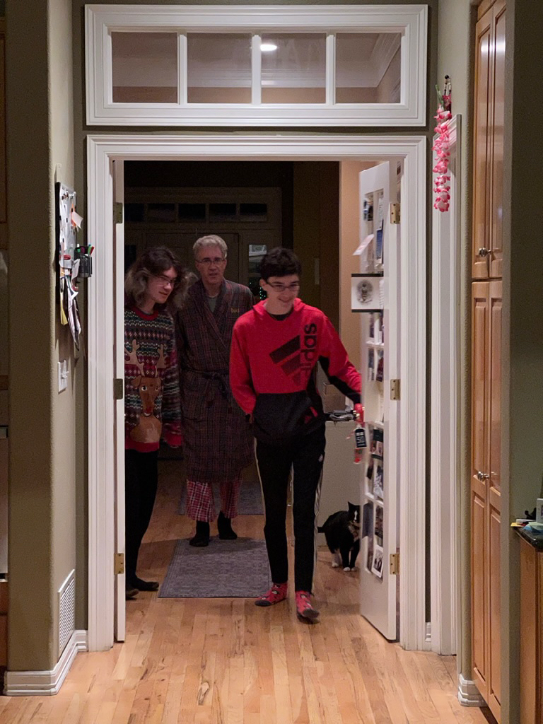 To the presents!