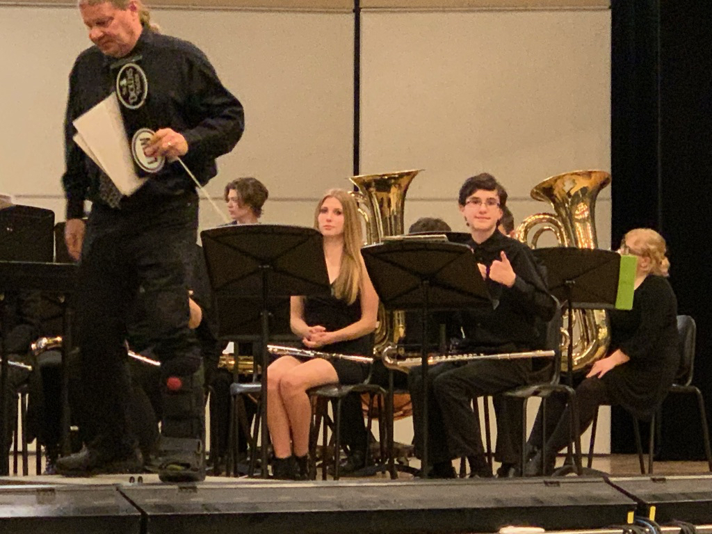 Ted's ready for another concert!