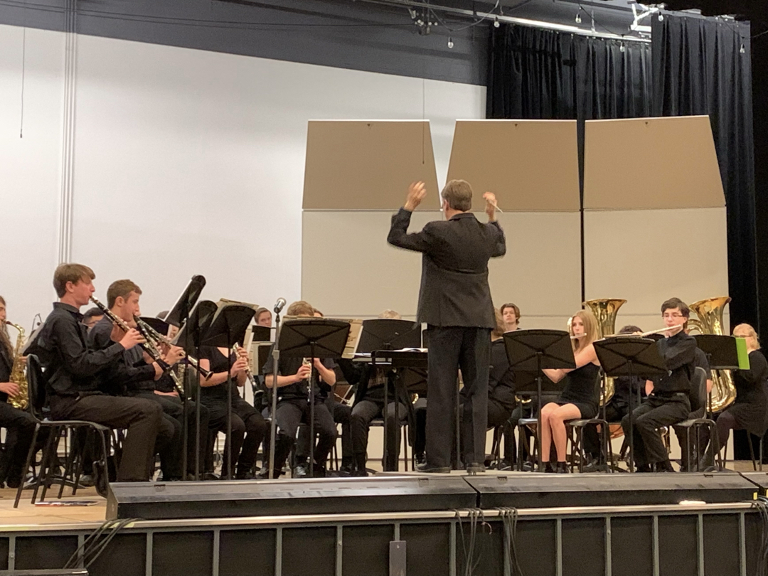 The concert begins