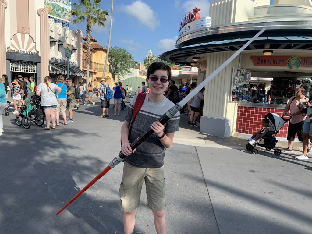Double-sided light saber
