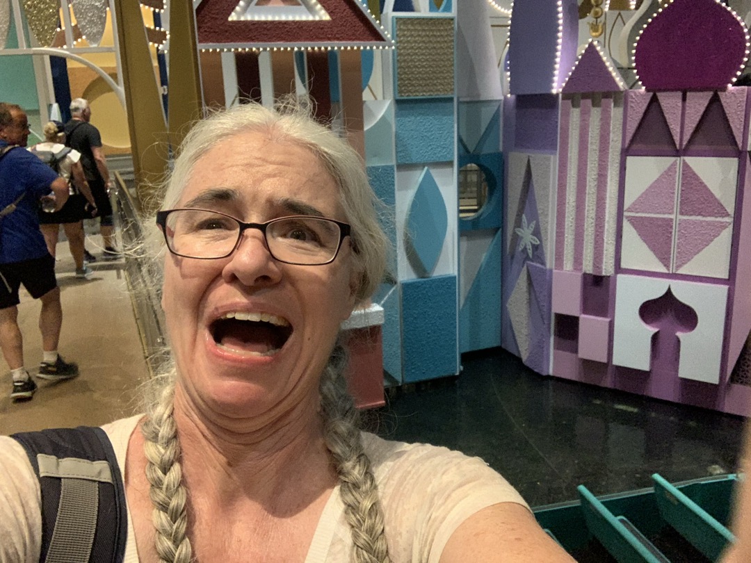 Oh no I went on It's a Small World!