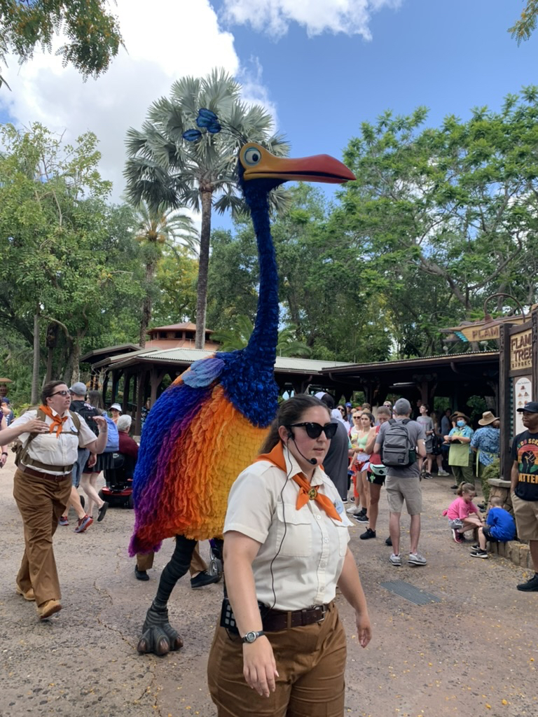 Kevin from Up at Animal Kingdom