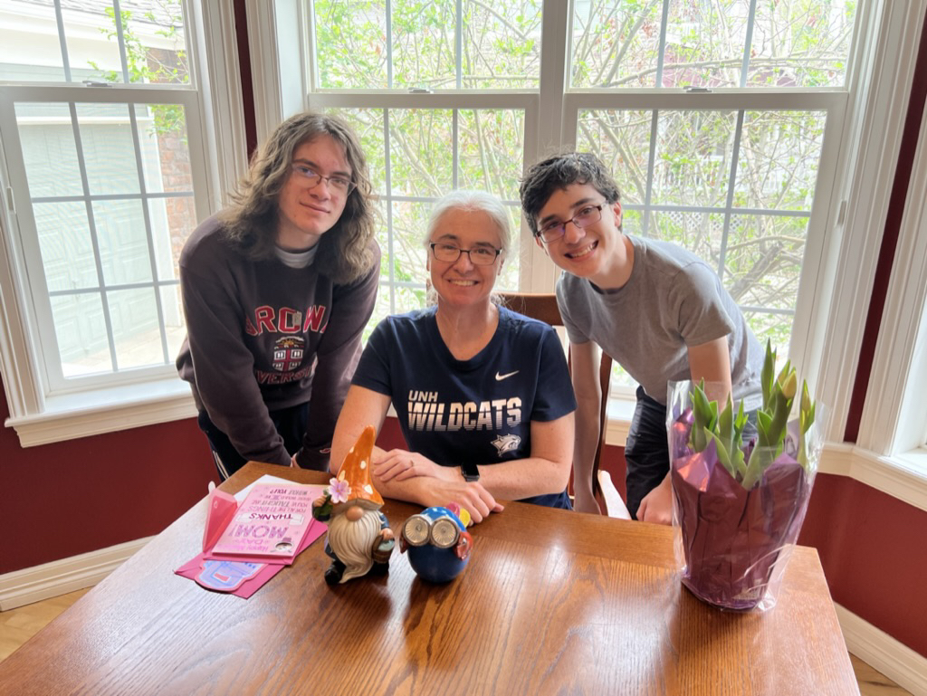 Mother's Day boys