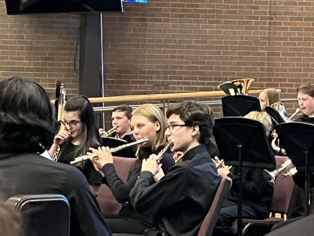 Ted's final Longmont Youth Symphonic Band concert