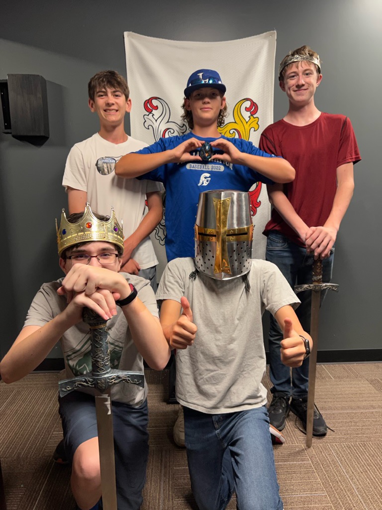 Ted's successful birthday escape room