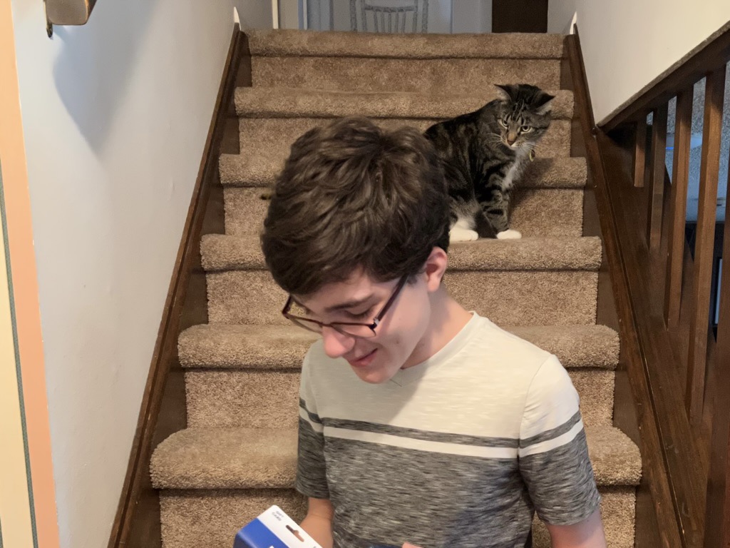 David helps