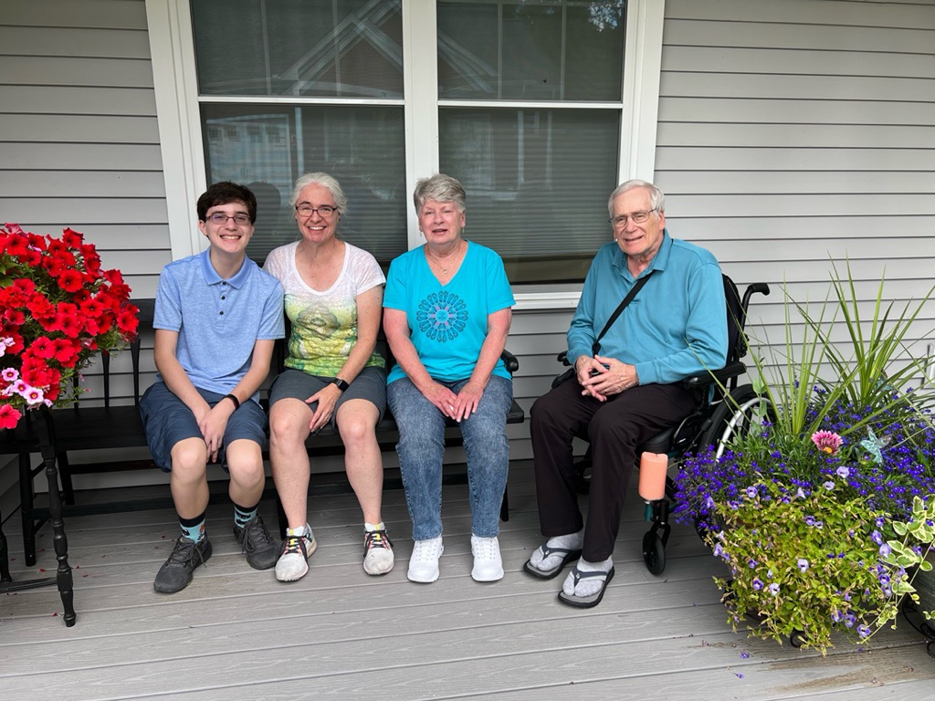 A nice visit with Paul and Sue