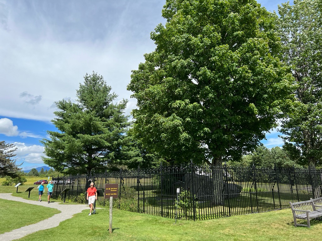 Visiting John Brown's home in Lake Placid