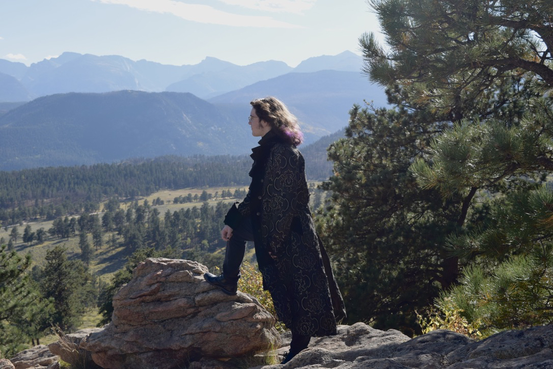 Gazing towards the mountains