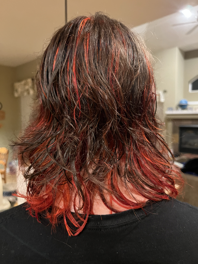 Tim's new hair color