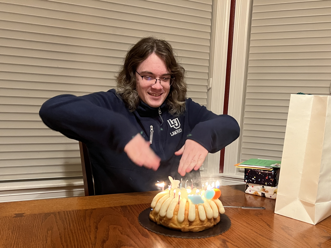 18 birthday candles!