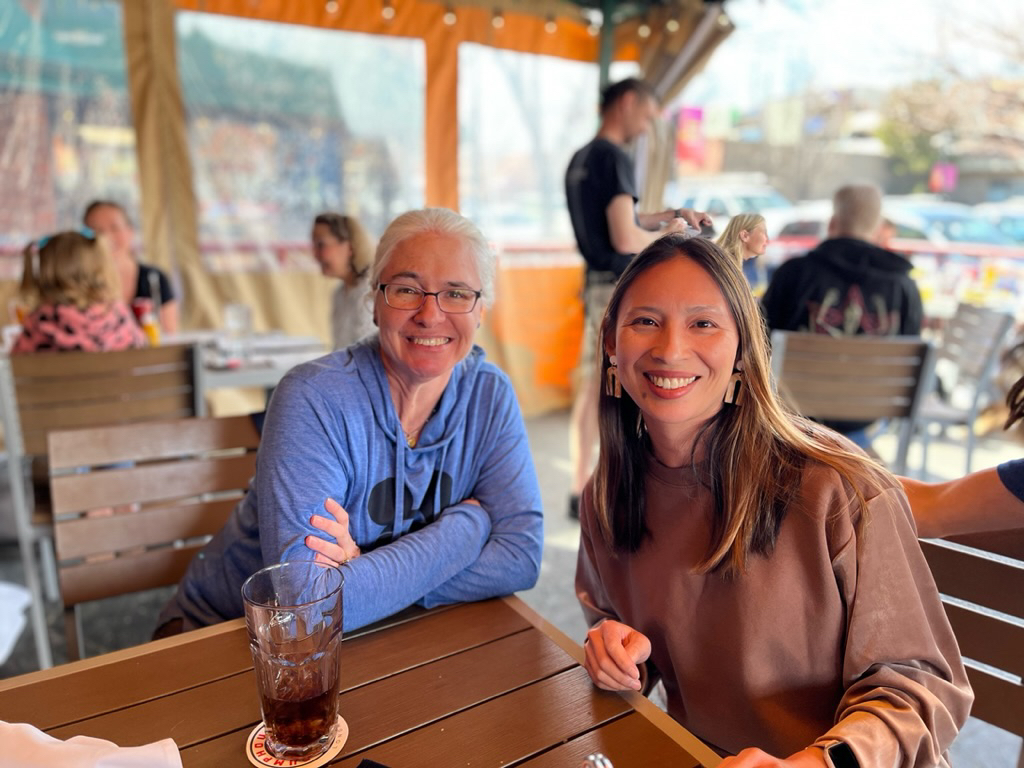 Reconnecting with a former Emma Willard student after 22 years!